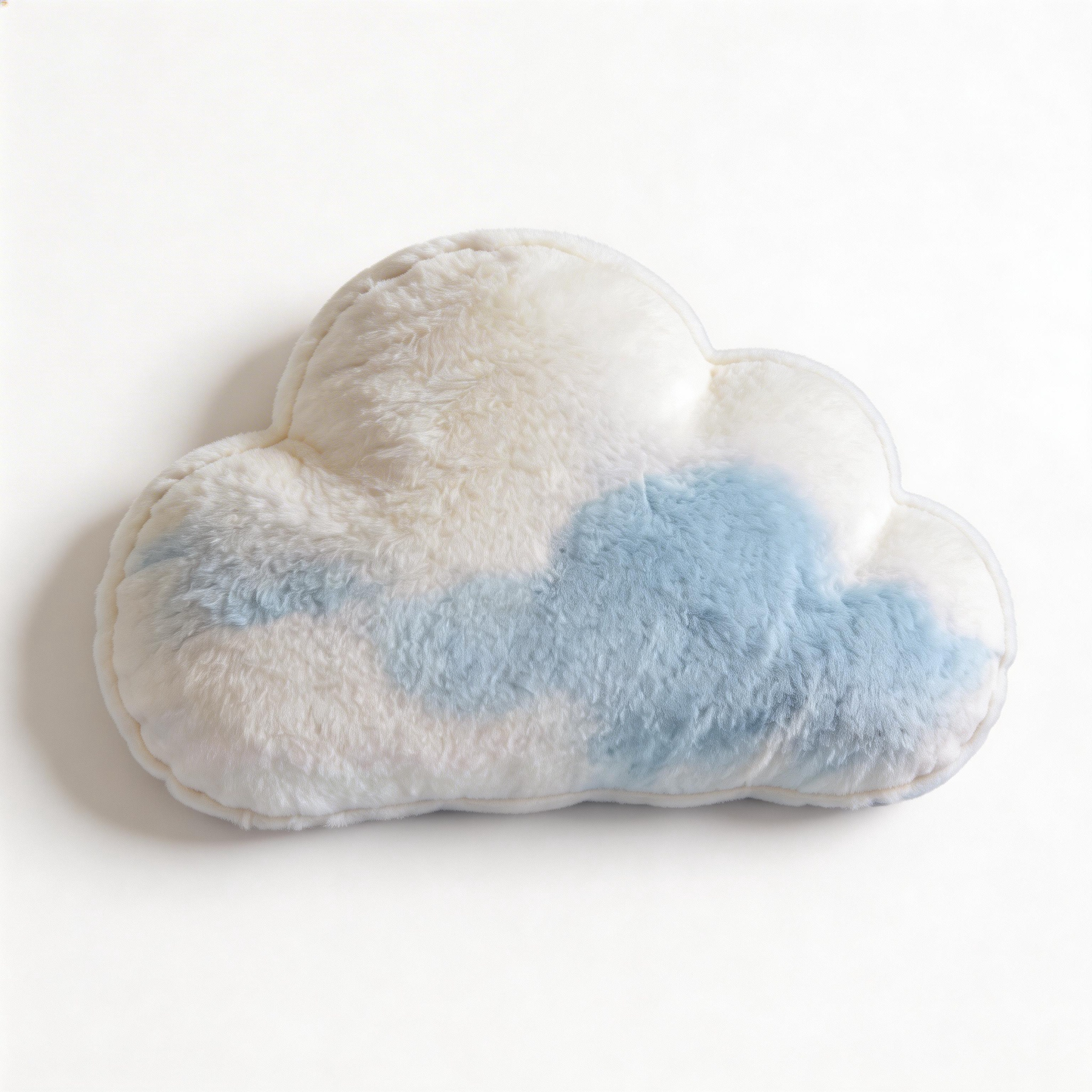 Dreamy Cloud Pillow | Soft Plush Fabric | Cozy Bedtime Accessory | Perfect Gift for Kids & Dreamers | Serene Blue and White Colors